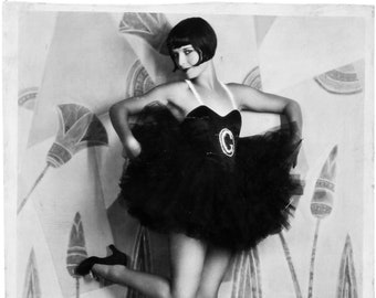 Old Vintage Antique Exotic LOUISE BROOKS Follies Theater  Photo Photograph Classic Photography Reprint