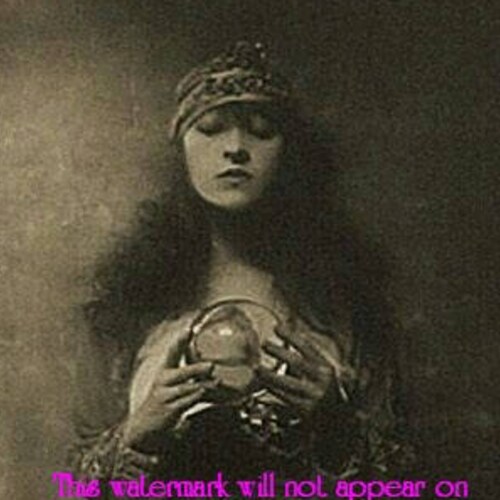 CIRCUS FORTUNE TELLER Vintage Photo Reprint Etsy