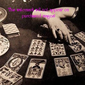 CIRCUS FORTUNE TELLER Vintage Photo Reprint