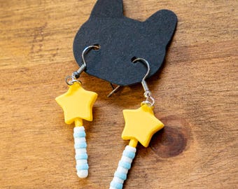 Wand Earrings | Animal Crossing