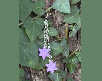 Animal Crossing Double Star Fragment Earrings – Sparkle Like a Shooting Star!