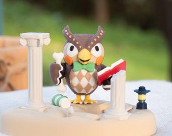 Blathers Figure inspired in Animal Crossing