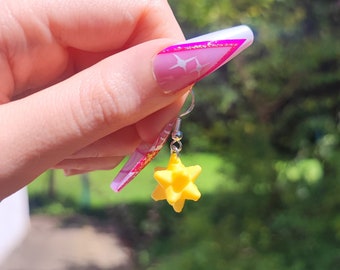 Animal Crossing Star Fragment Earrings – Sparkle Like a Shooting Star!