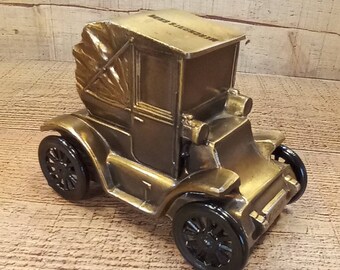 Brass Car Bank Etsy