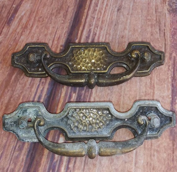 Beautiful Antique Drawer Handles Antique Rustic Pulls Rare Etsy