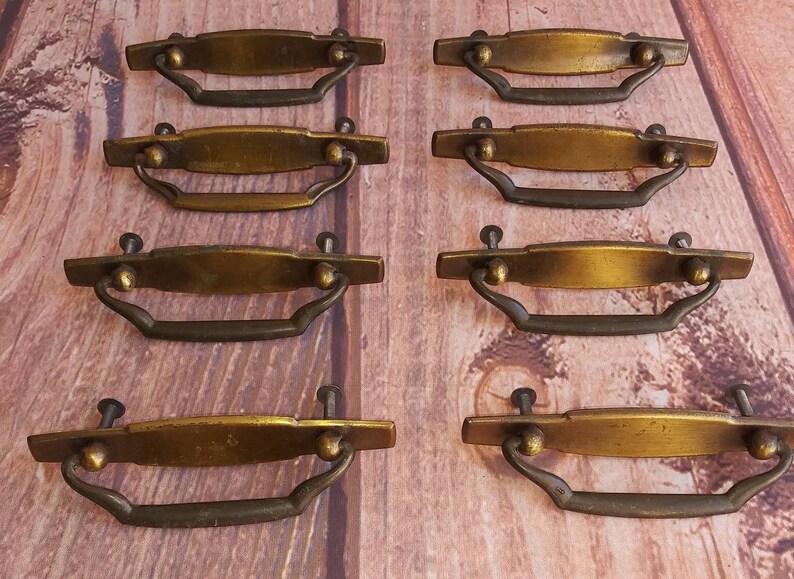 Beautiful Antique Drawer Handles Antique Rustic Pulls Rare Etsy