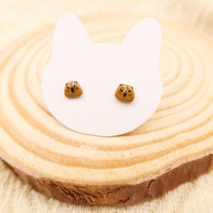 Super cute Mini Capybara Stud Earrings|Handmade, gift, birthday gift, gift idea