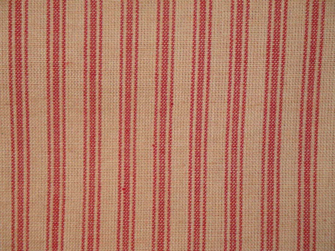  Roc-lon 100% 44/45 Cotton Woven Ticking, Stripe Navy Cut by  Yard