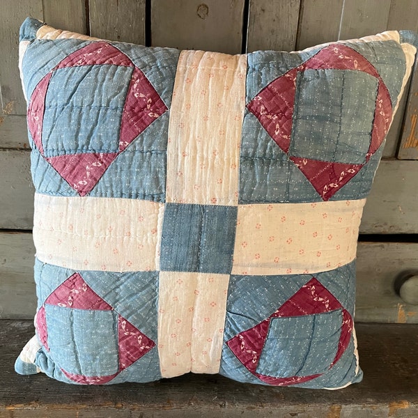 Quilt Pillow Etsy
