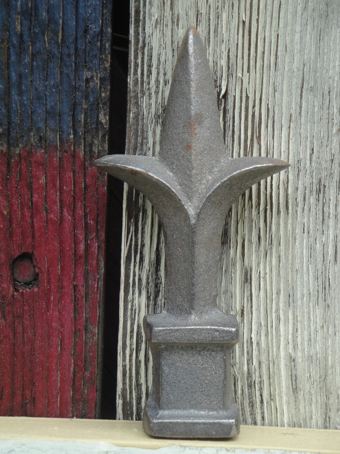 NEW Cast Iron Finials Primitive Fence Post Finials Set of Etsy