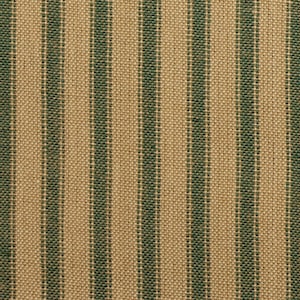 Red/Natural Striped Ticking fabric ~ Rockland/Roc-Lon 100% cotton woven  fabric - 18x22 inches