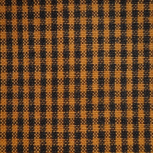 Dunroven House Small Check Spice And Black Woven Homespun Fabric*Primitive Fall Cotton Quilt Apparel Home Decor Fabric