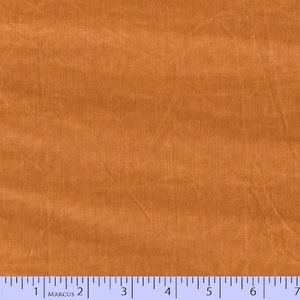 Marcus Brothers Primitive Cheddar Orange Aged Muslin | Doll Making Quilt Home Decor Apparel Cotton Sewing Fabric