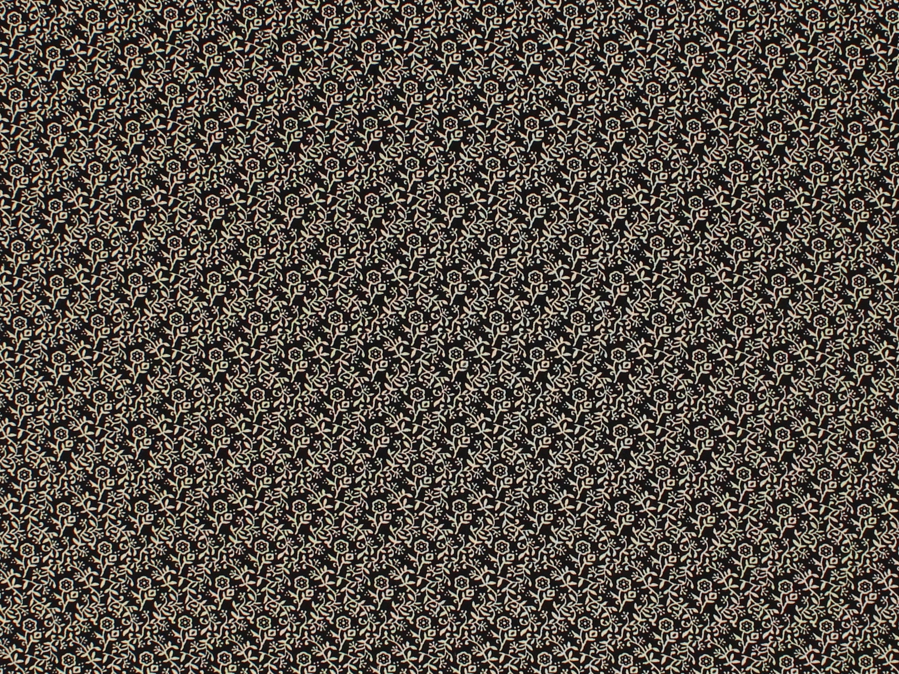 Remember When Civil War Reproduction Cream Cotton Quilting Fabric With  Small Black Flower Design - Kittredge Mercantile