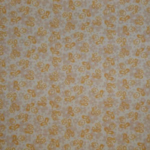 Vintage Inspired Grandma&#39;s Memories 1930&#39;s Reproduction Flower Calico Fabric | Apparel Doll Making Home Decor Quilt DIY  Fabric FAT QUARTER