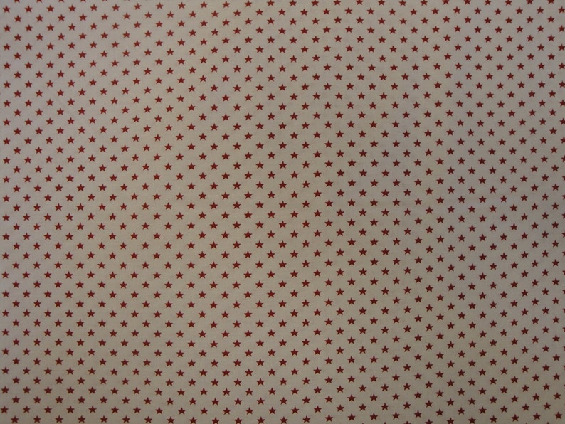 Star Fabric Cotton Fabric With Red Stars Old Glory Fabric - Etsy