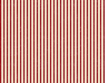 Liberty Lane By Stephanie Marrott Americana Patriotic Stripe Cotton Quilt Apparel Home Decor Fabric By Wilmington Prints REMNANT 42 x 44