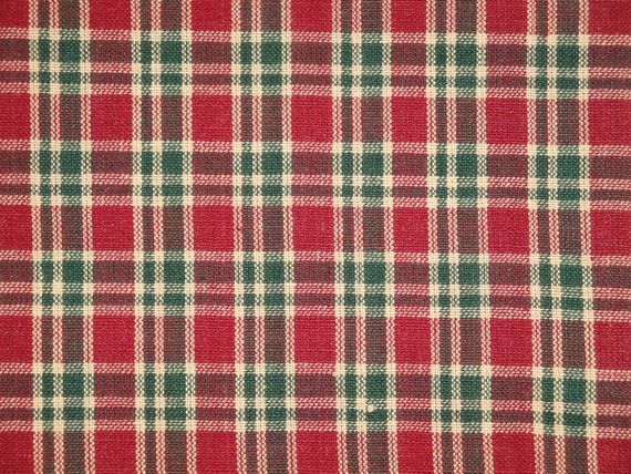 Checkered Upholstery Drapery Fabric Wheat Gingham, Fabric Bistro, Columbia