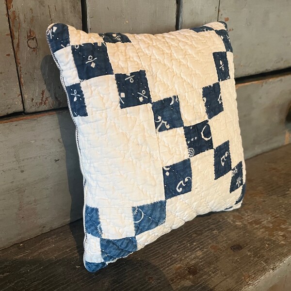 Quilt Pillow Etsy