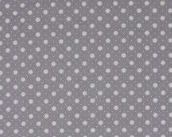 Remember When  Grey 1800s Civil War Reproduction Cotton Fabric | Old Antique Vintage Look Quilt Apparel Home Decor Sewing Fabric FAT QUARTER
