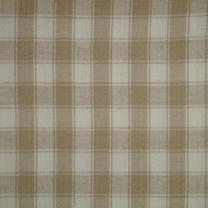 Dunroven House Wheat And Cream Woven House Check Homespun Fabric | Primitive Cotton Sewing Quilt Home Decor Apparel Craft Doll Making Fabric