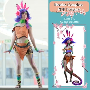 League Of Legends Neeko Base Skin Cosplay Pattern PDF.