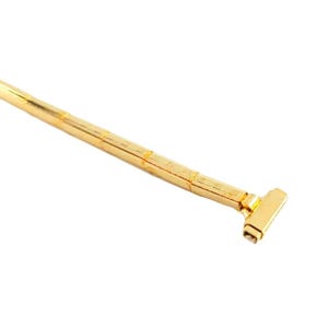 Vintage Bar Type Expansion Gold Ladies Watch Band 9-10mm