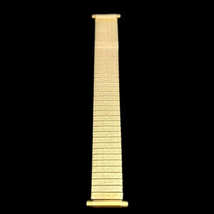 Vintage 17mm-22MM Expansion Replacement Watch Band/Strap in Thick Brass Color