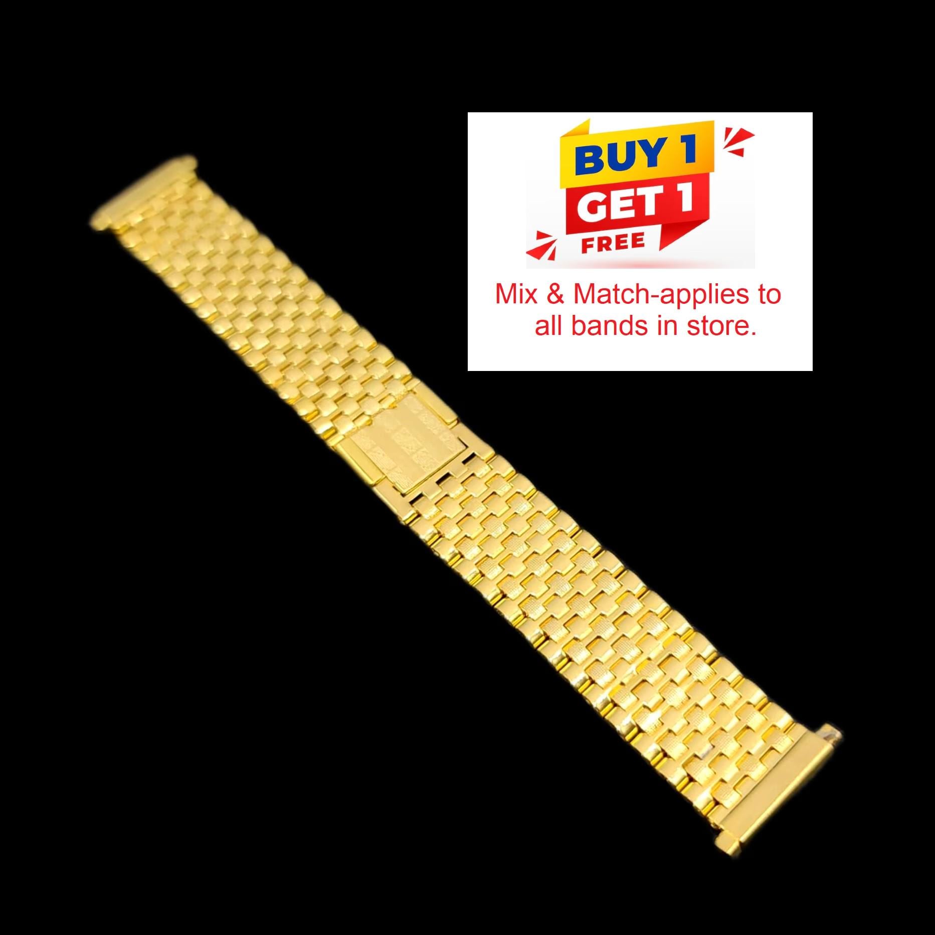 Cinturino Orologio Acciaio Inox 304L Oro Rosa 18mm Bracciale - Foto 11