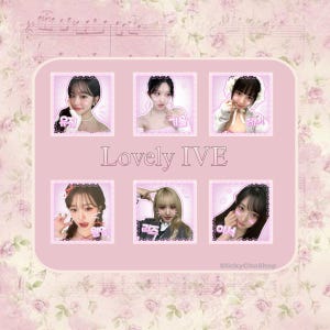 IVE mail sticker