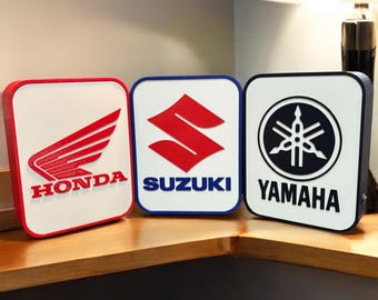 Luz LED para motocicleta: decoración de garaje, regalo para entusiastas de los coches