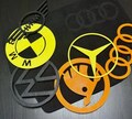Custom Car Logo Emblem Template Stencil for Premium Automotive Floor Carpet Decor product logo
