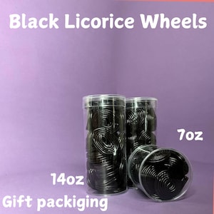 Black Licorice Wheels, Licorice Candy Gift Box, Licorice Treats, Licorice Candy,  Premium Gift, Classic Licorice, Grammy Birthday Gift