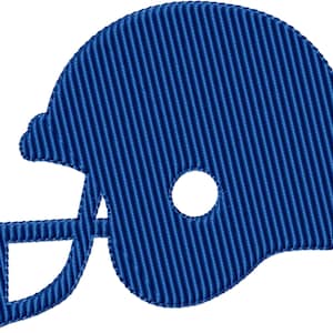 Football helmet embroidery design, Machine embroidery design, Digital download