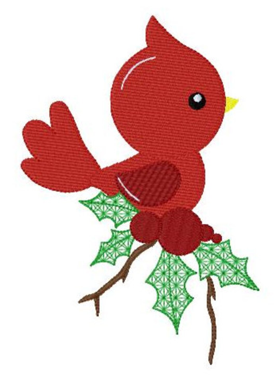 christmas-red-bird-machine-embroidery-design-2-sizes-etsy