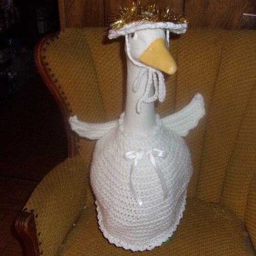 French Maid Goose Geese Outfit Crochet Goose Clothes Outdoor Etsy