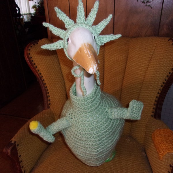 Goose Clothes Statue of Liberty Etsy