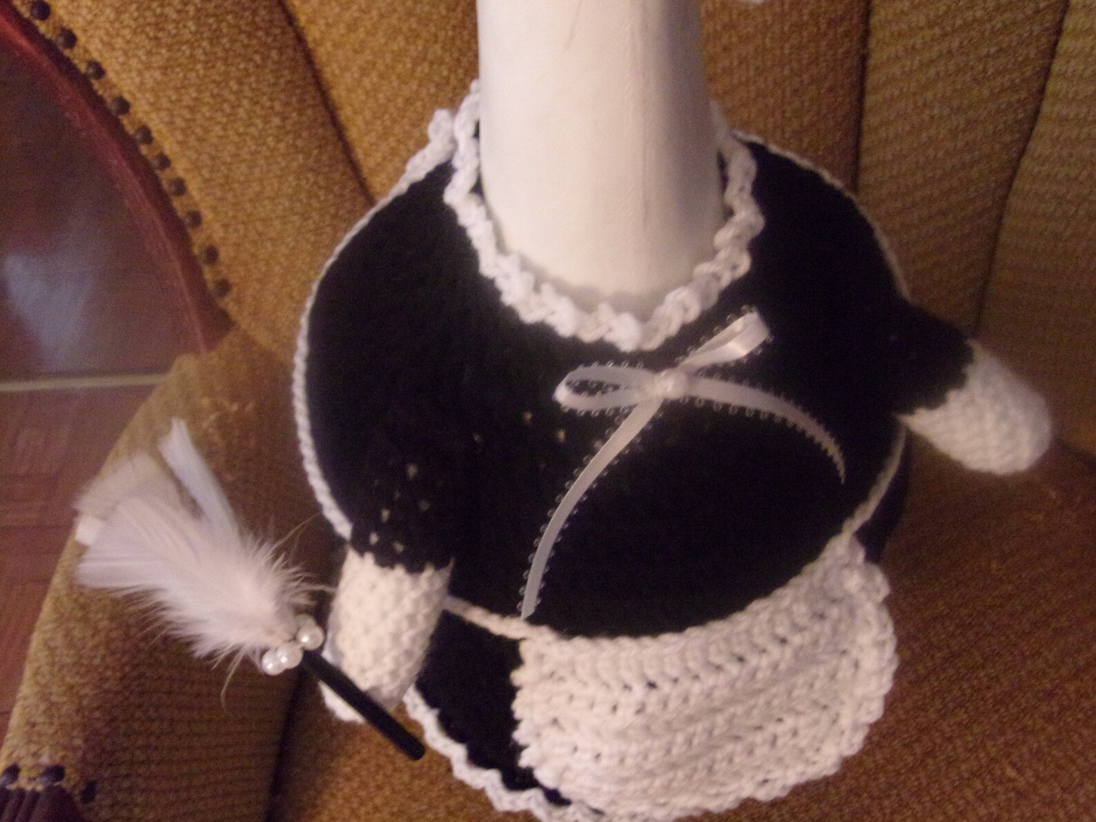 French Maid Goose Geese Outfit Crochet Goose Clothes Outdoor Etsy