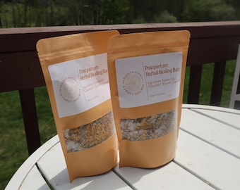 Postpartum Herbal Healing Bath Blend
