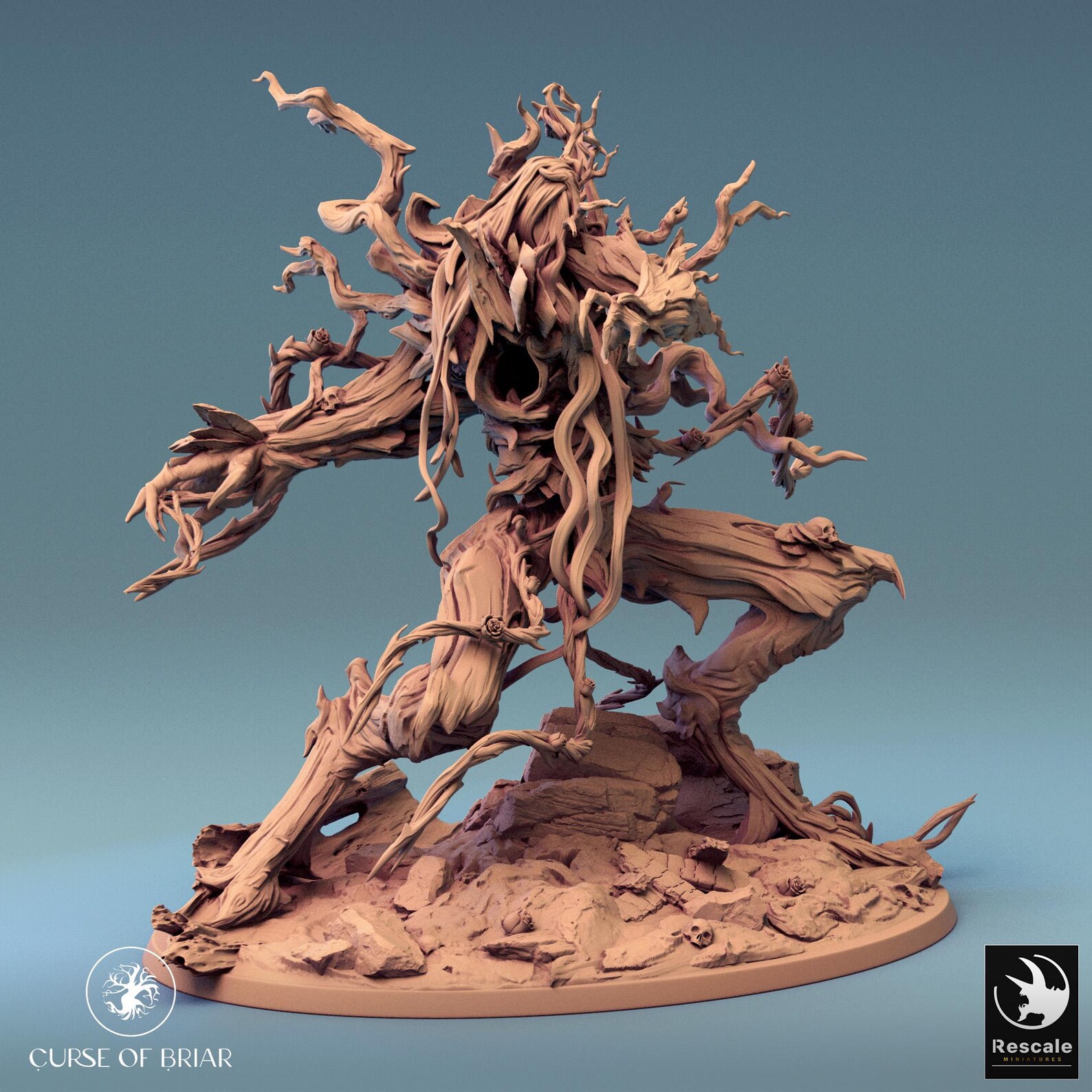 Dryad Curse of Briar Treent Walking Tree Blight Forest Guardian Plant D ...