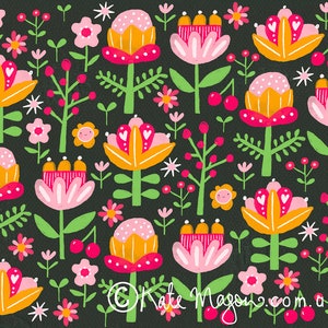 Dessert Flowers POSTCARD Snail Mail Dessert Lover Sweet Tooth Cakes Flowers Feel Good Gift Pattern Post Stationery