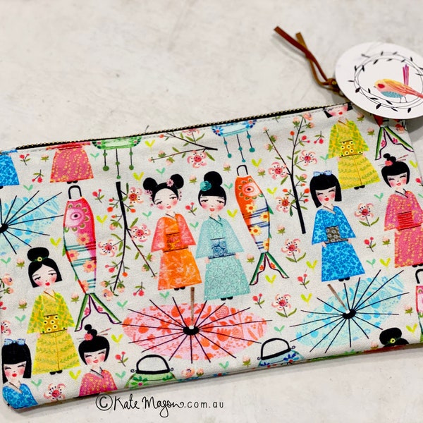 Kokeshi POUCH PENCIL CASE