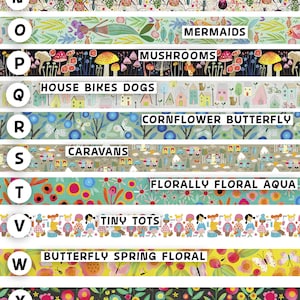 Special Buy 5 rolls WASHI TAPE 20mm x 10m get 6th roll FREE and other Bulk Washi Tape Bundles Crafting Papercraft Scrapbooking Planning image 4