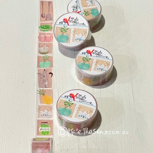 Pantry Food Display WASHI TAPE 20mm x 10m Craft Tape Washi Scrapbooking Washi Decorative Tape Planner Tape Planning Journaling Tape Gift