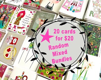 20 for 20 GREETING CARD Bundle