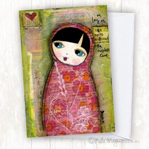 Collage Babushka WENSKAART