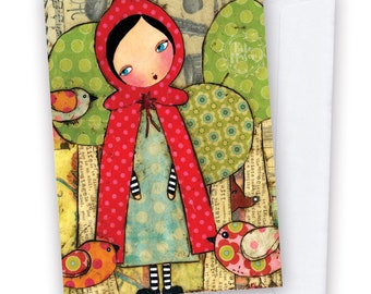 Red Riding Hood GREETING CARD