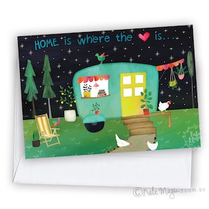 Home is Where the Heart is GRUßKARTE