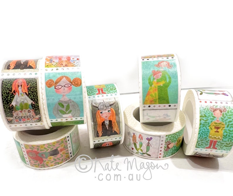 Special Buy 5 rolls WASHI TAPE 20mm x 10m get 6th roll FREE and other Bulk Washi Tape Bundles Crafting Papercraft Scrapbooking Planning image 8