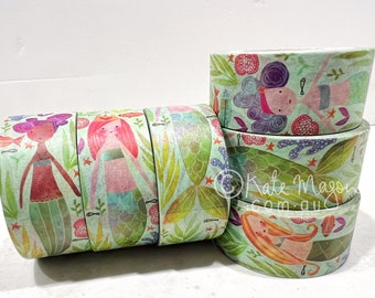 Ruban adhésif WASHI sirène 20 mm x 10 m Ruban adhésif décoratif Washi pour scrapbooking, ruban décoratif Washi pour agenda, ruban de planification Ruban adhésif pour carnet de voyage